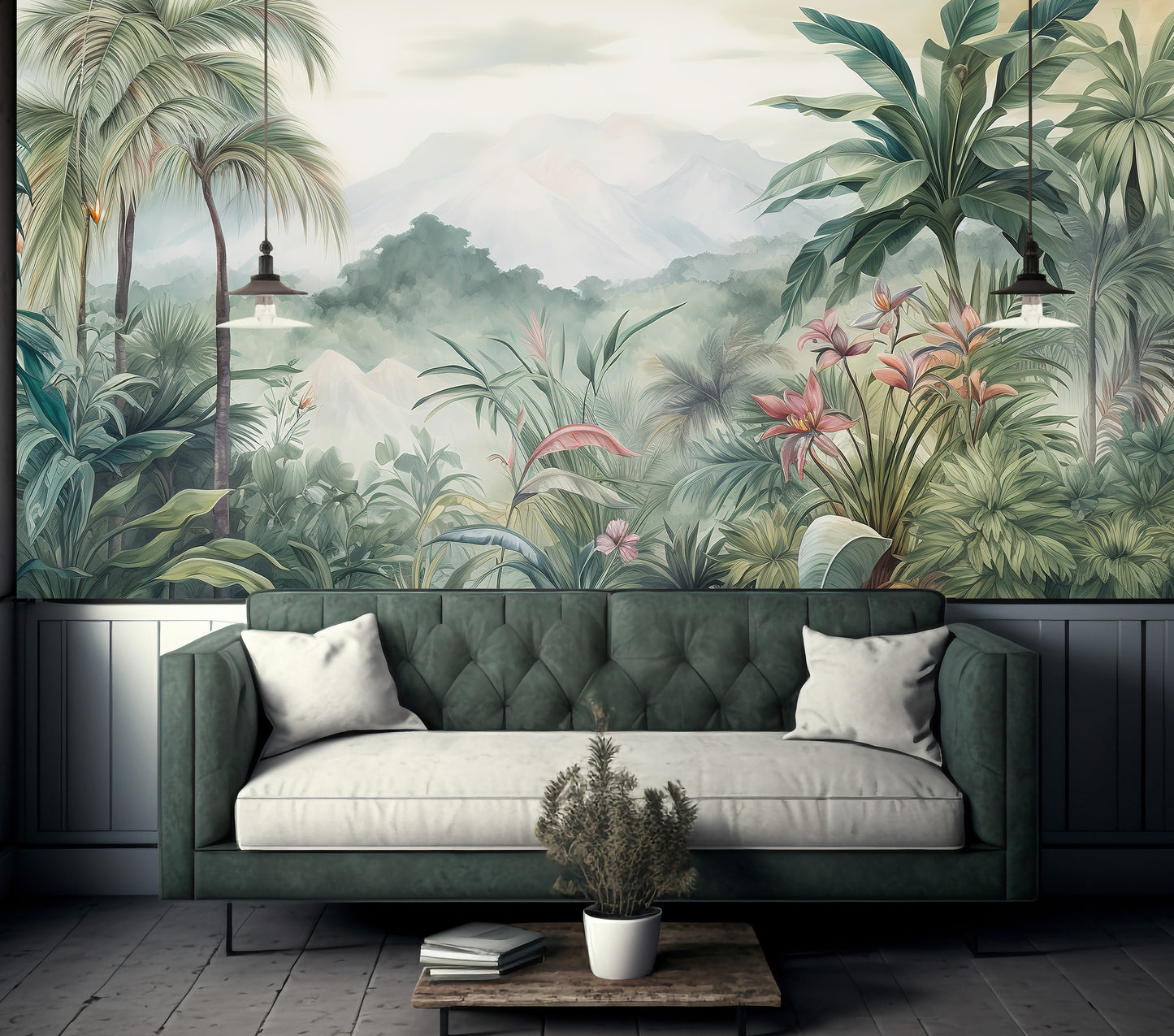 Tropical Art - Full Wall Mural
