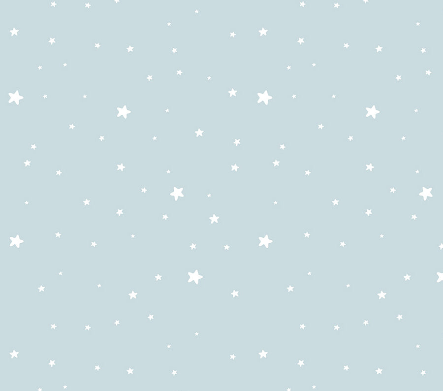 Blue Stars - Full Wall Mural