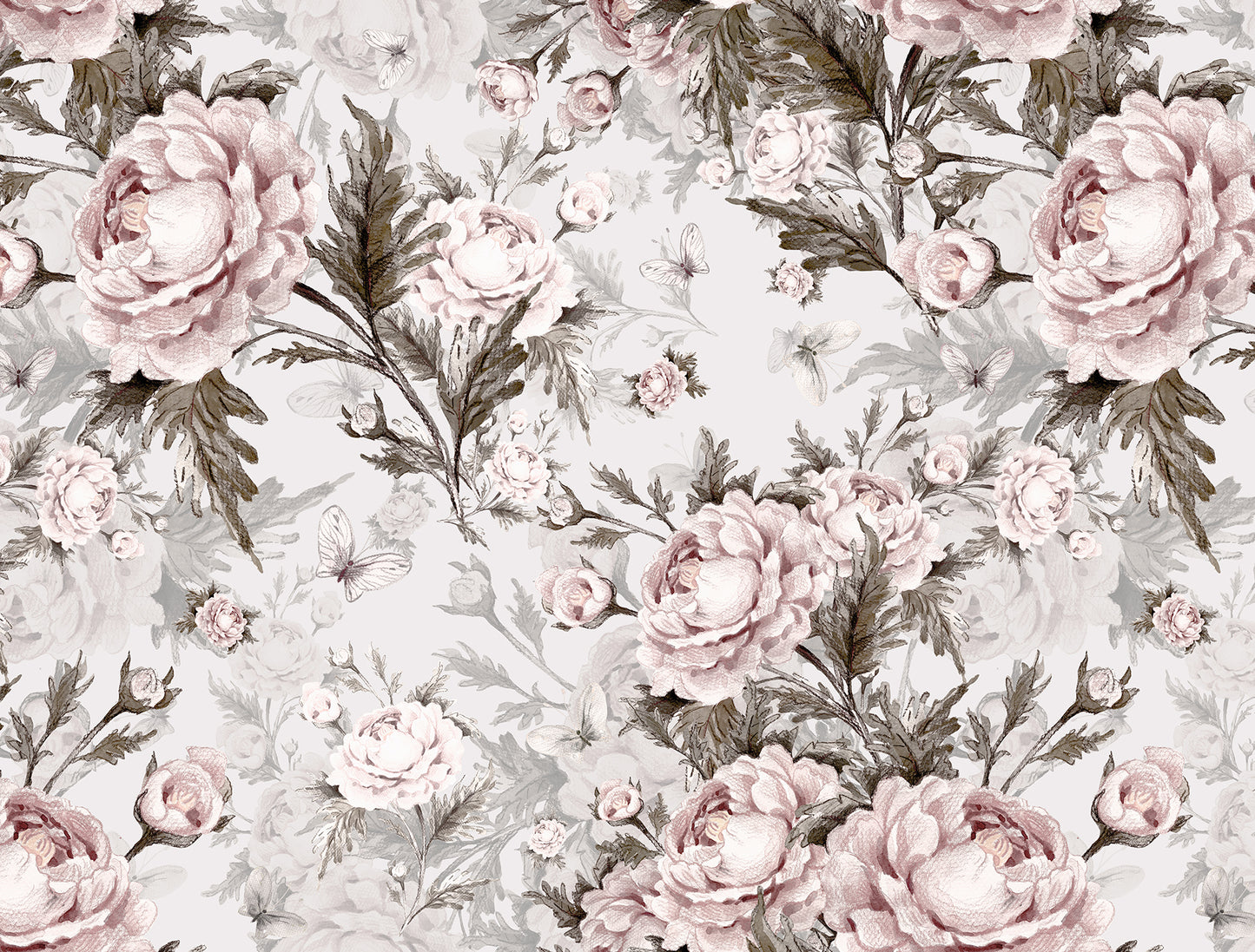 Butterfly Kisses - Full Wall Mural