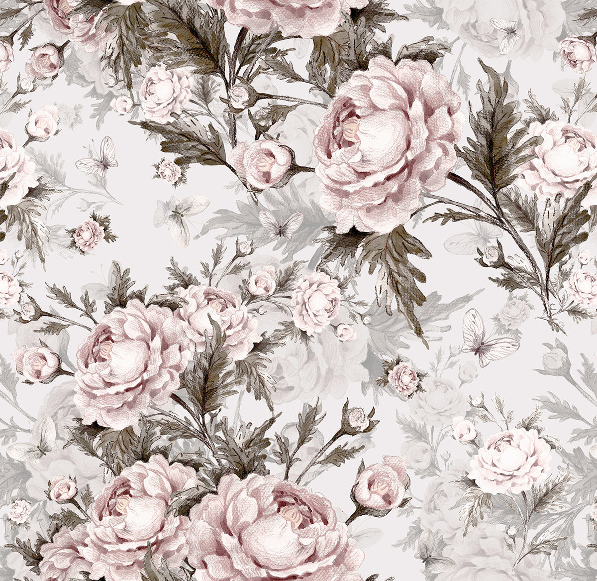 Butterfly Kisses Full Wall Mural Pro Art Factory Direct