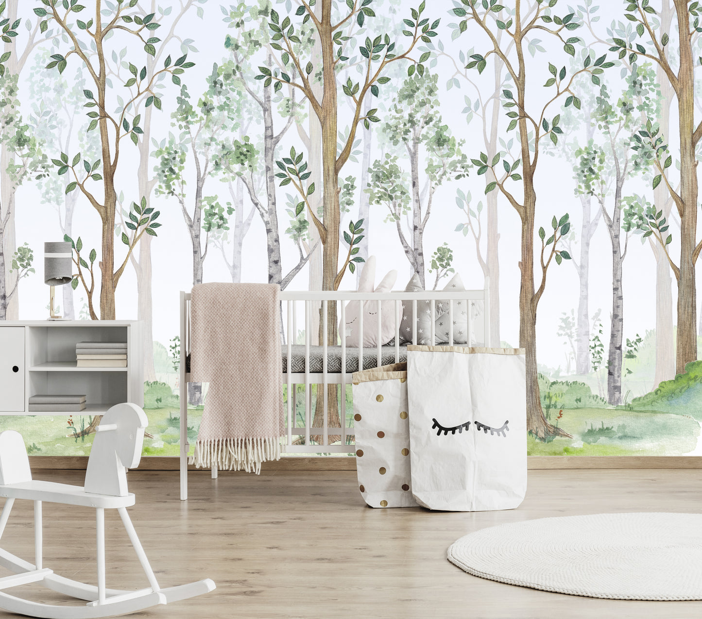 Friendly Forest - Full Wall Mural