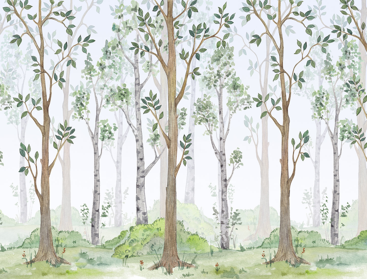 Friendly Forest - Full Wall Mural