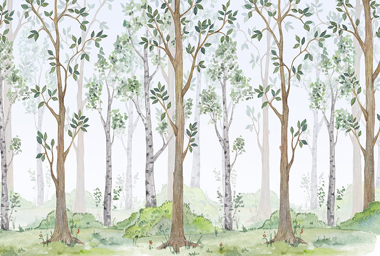 Friendly Forest - Full Wall Mural