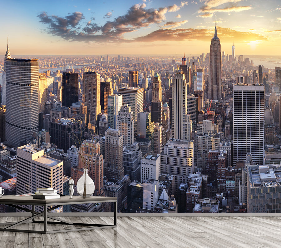 New York Skyline - Full Wall Mural