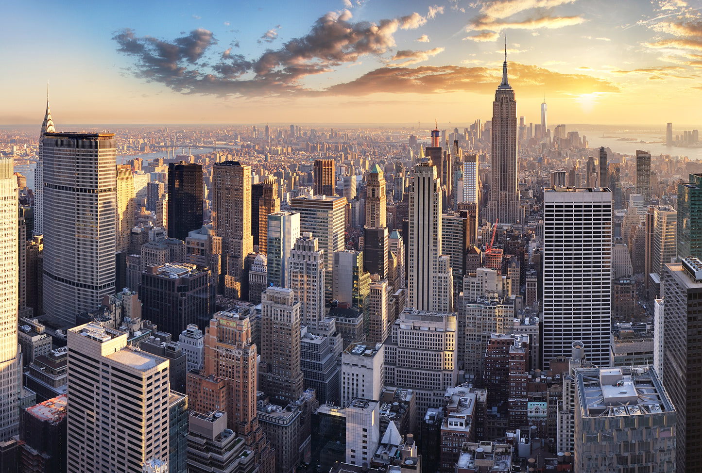 New York Skyline - Full Wall Mural