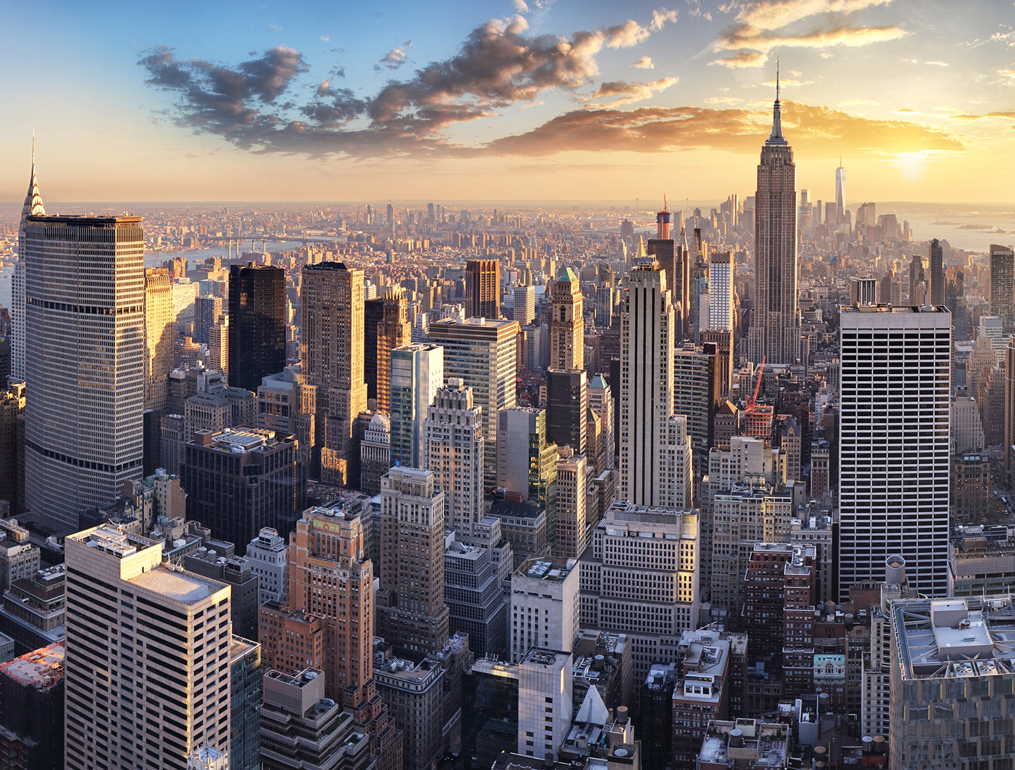 New York Skyline - Full Wall Mural