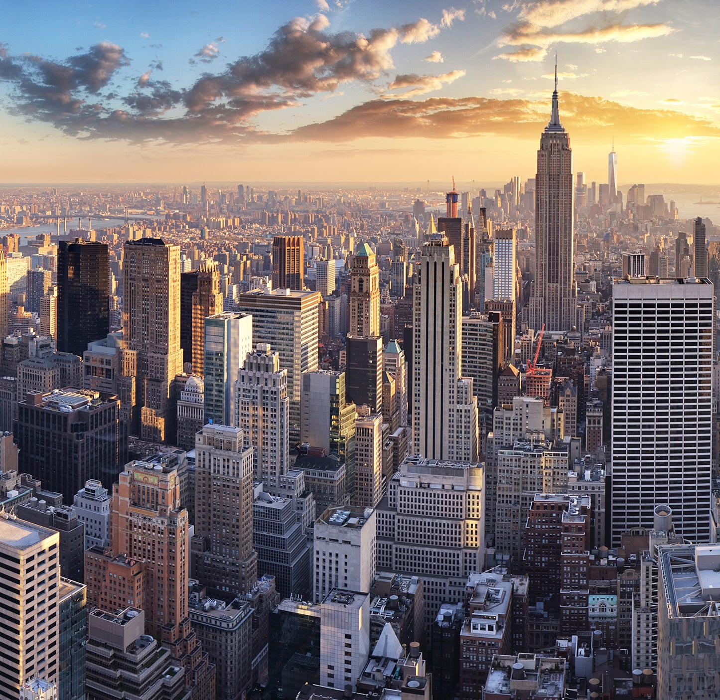 New York Skyline - Full Wall Mural