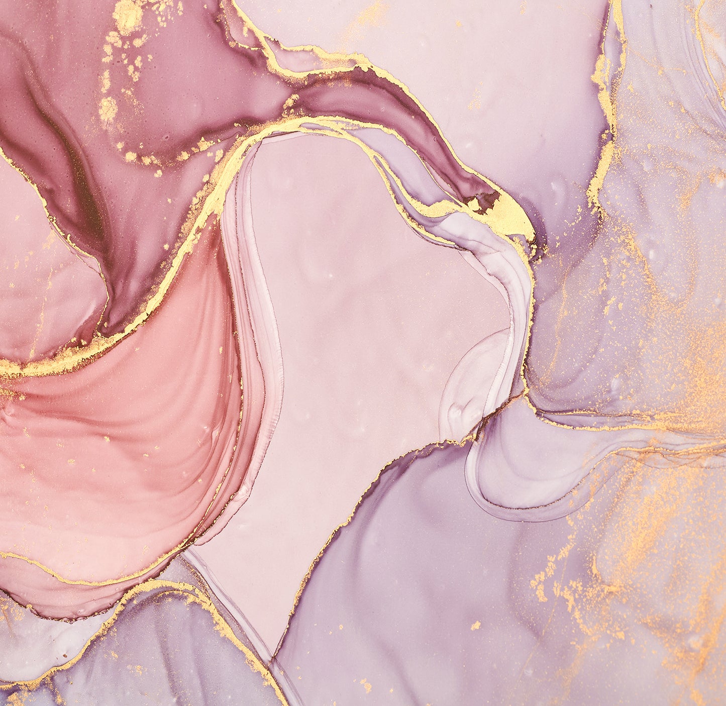 Marble Swirl Mauve - Full Wall Mural