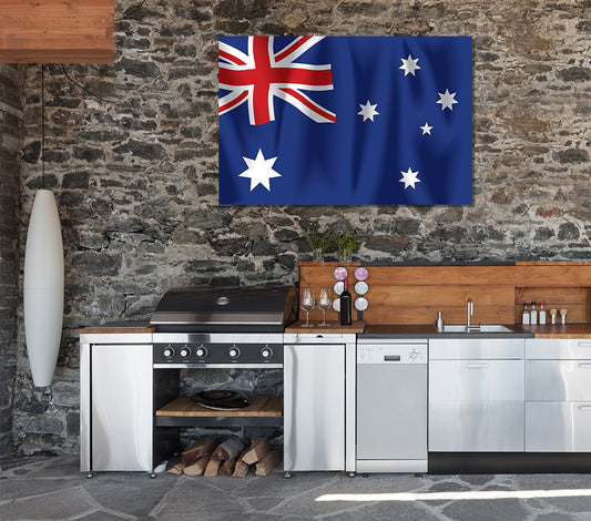 Aussie Flag - Canvas