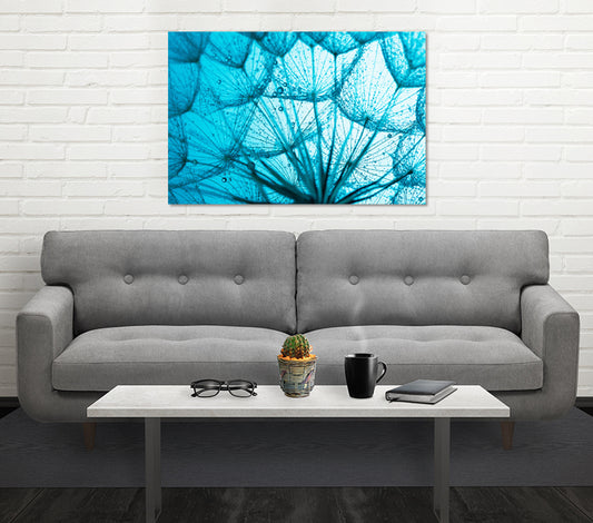 Blue Dandelions - Canvas