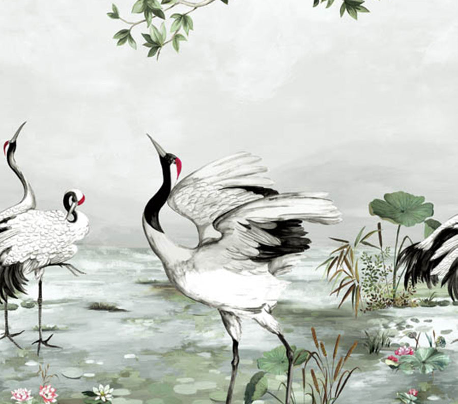 Crane Mural - Neutral