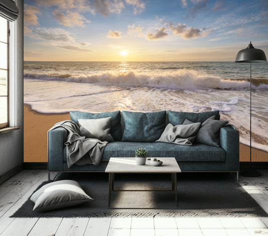 Gentle Waves - Full Wall Mural