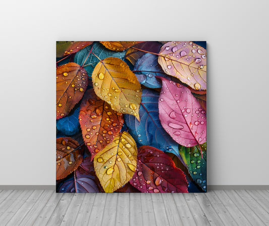 Leaves 005 - Canvas