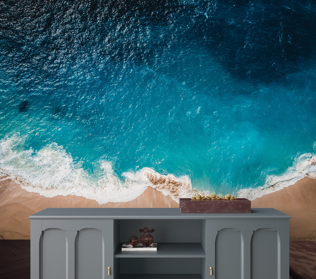 3D Surf Beach 021 Assaf Frank Wall Mural Wall Murals