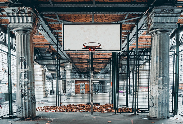 Basketball - Street - Full Wall Mural