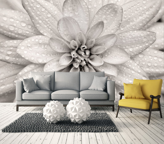 Elegant Bloom - Full Wall Mural