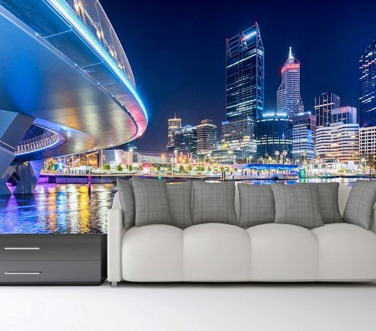 Elizabeth Quay Reflection - Full Wall Mural