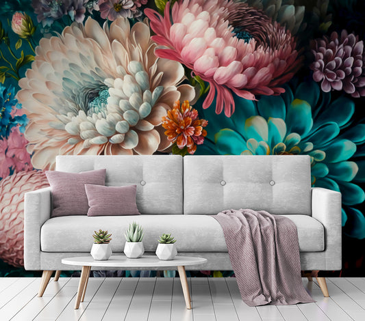 Floral Bouquet 001 - Full Wall Mural