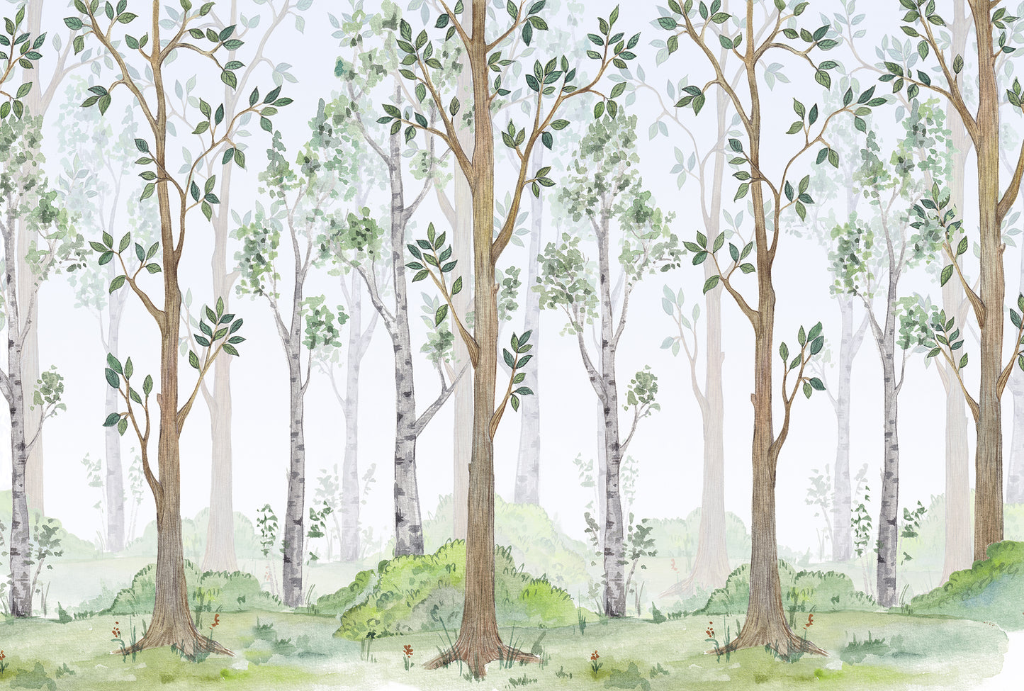 Friendly Forest - Full Wall Mural