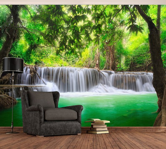 Peaceful Falls - Full Wall Mural