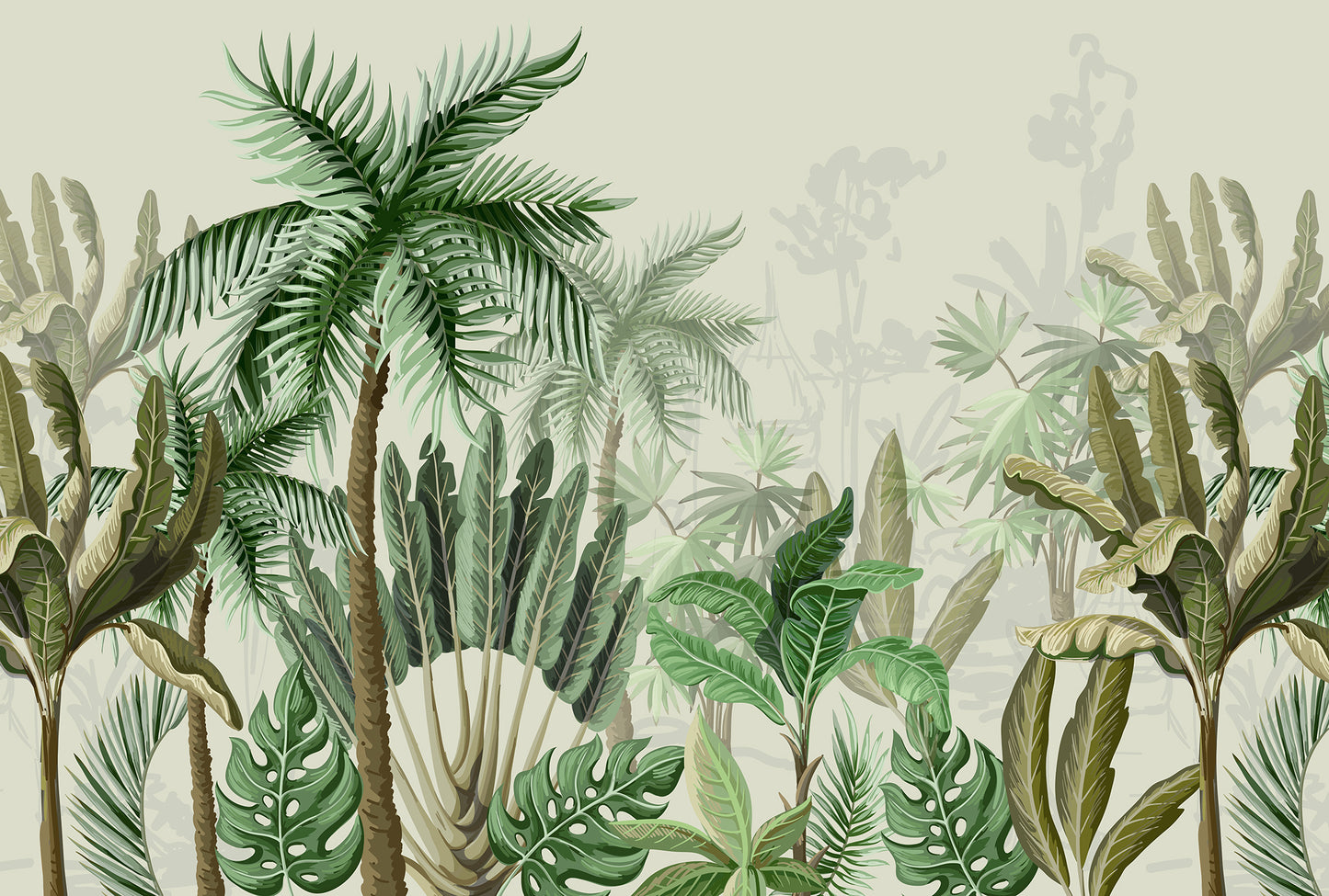 Tropic Feel - Full Wall Mural